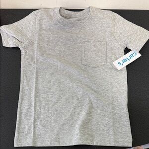 Carter's Light Gray Pocket Tee